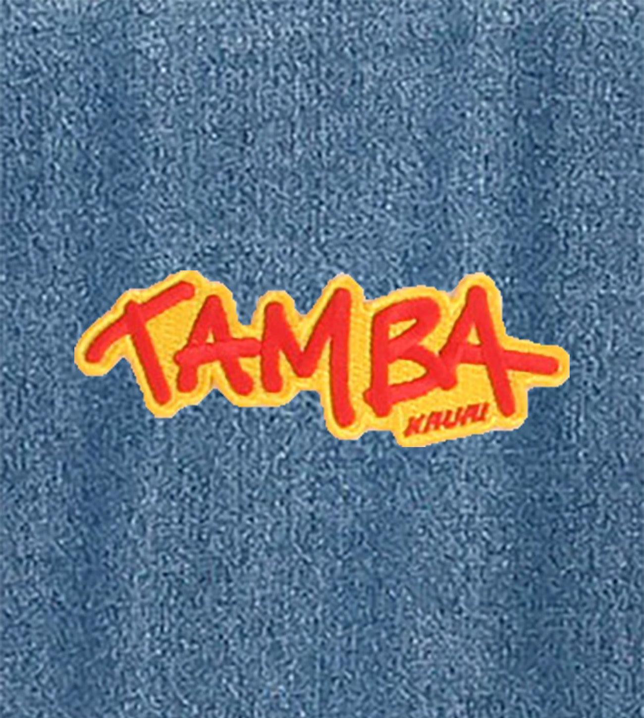 Tamba Kauai Iron-On Patch - Yellow/Red