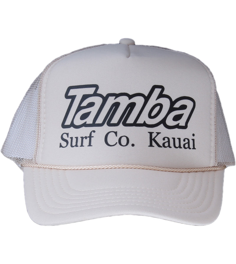 Surf Co Trucker Hat - Tan/Black