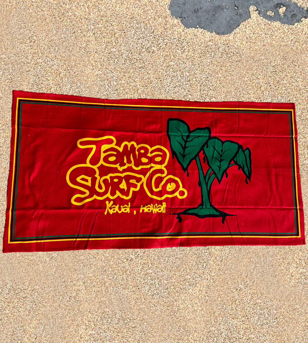 Tamba Towels - Taro Red