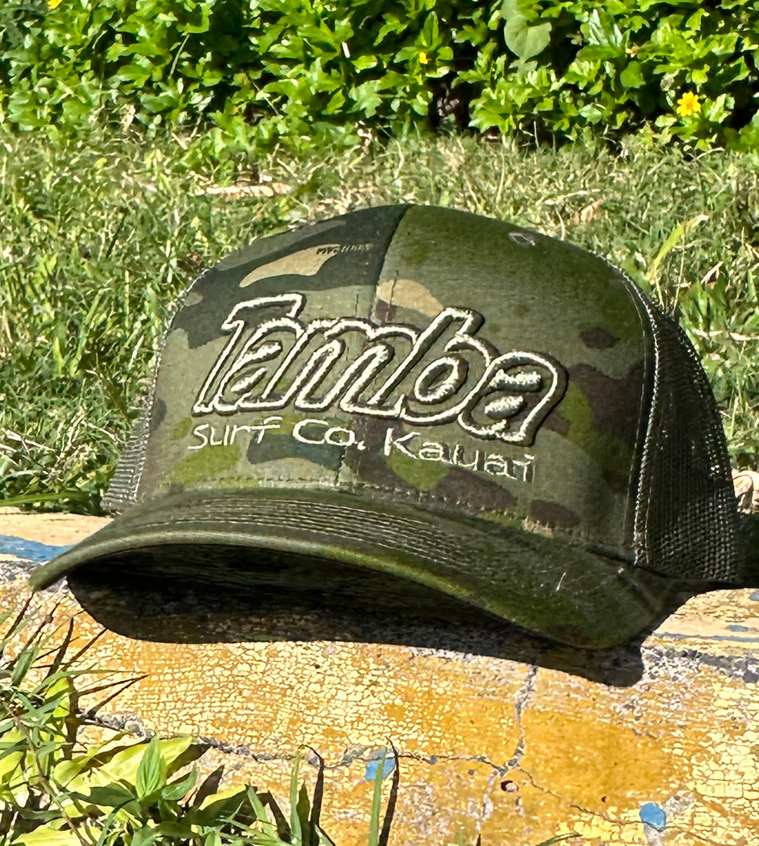 Multicam Camo 3D Mesh Snapback - Tropic Green