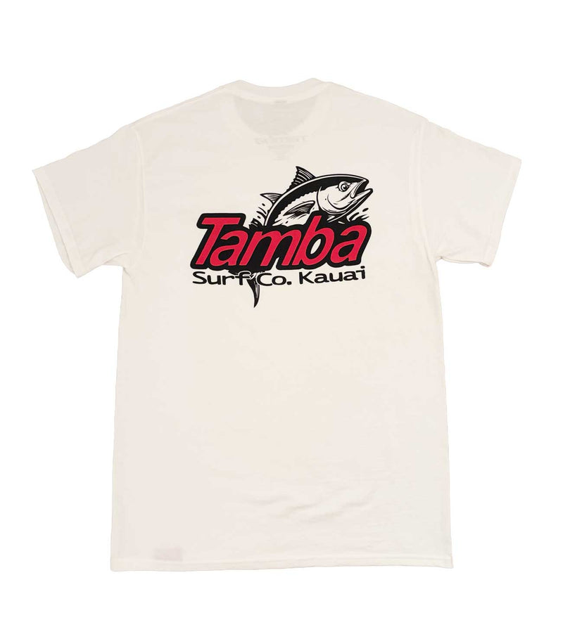 Ahi Rising Short sleeve shirt - White