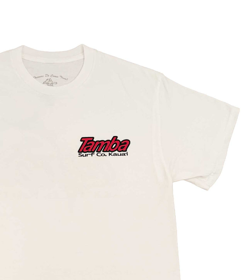 Ahi Rising Short sleeve shirt - White