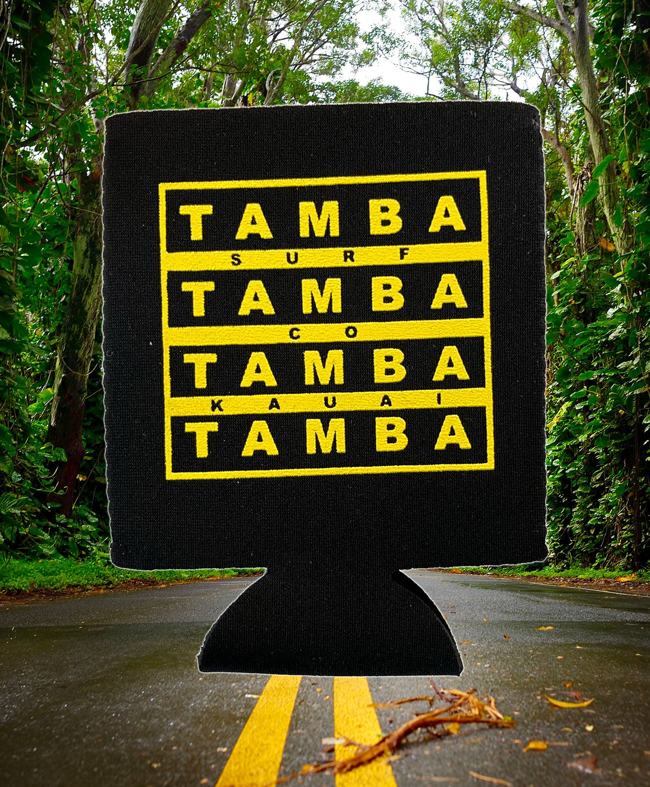 Quadrant Coozie Black/Yellow