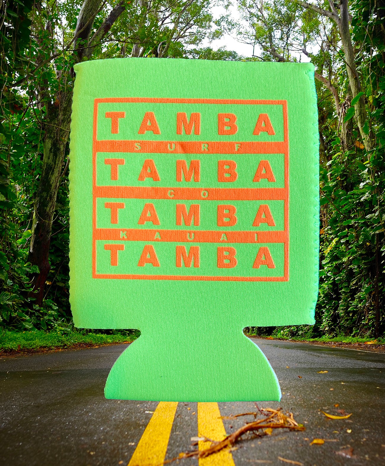 Quadrant Coozie Green/Orange
