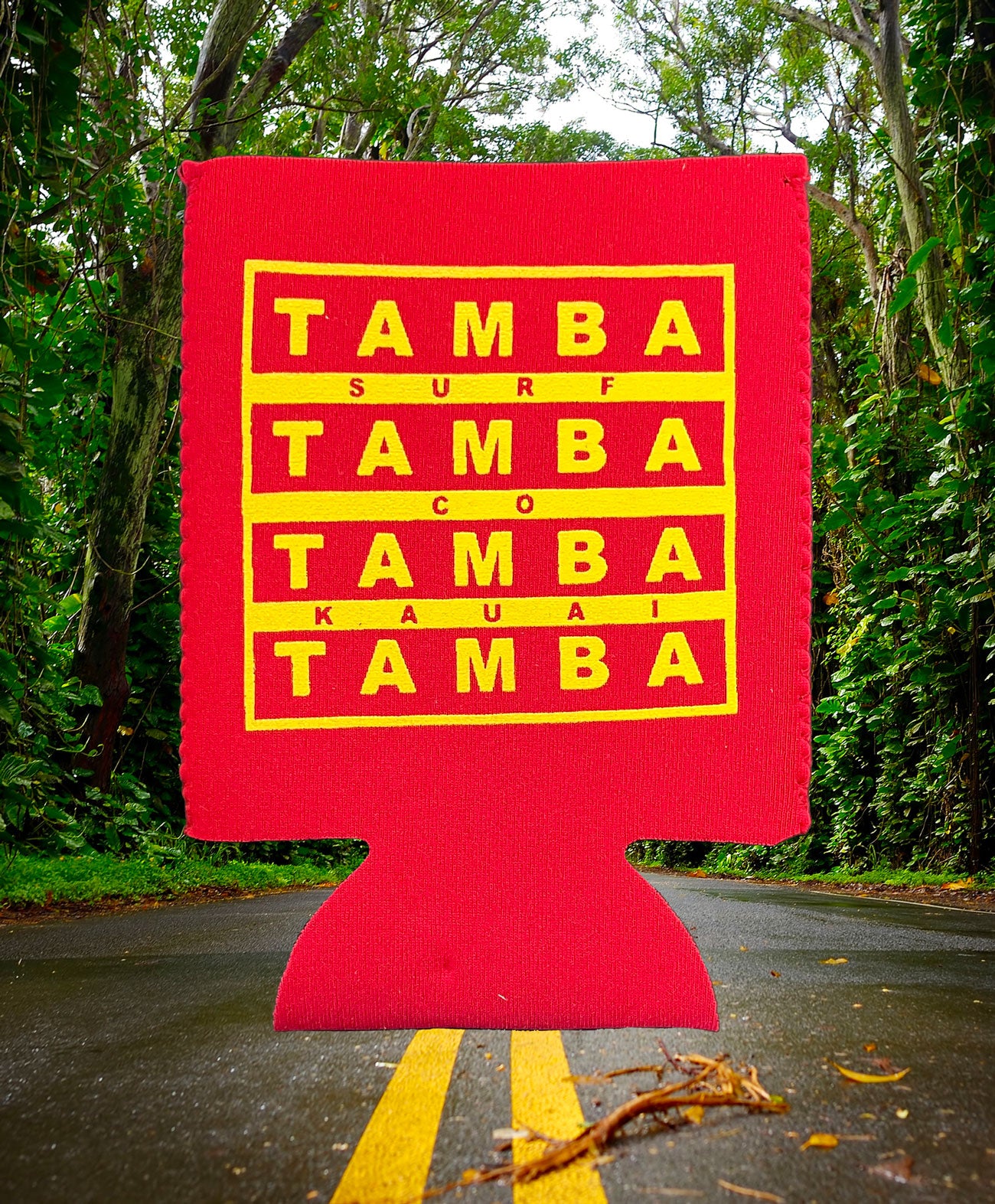 Quadrant Coozie Red/Yellow