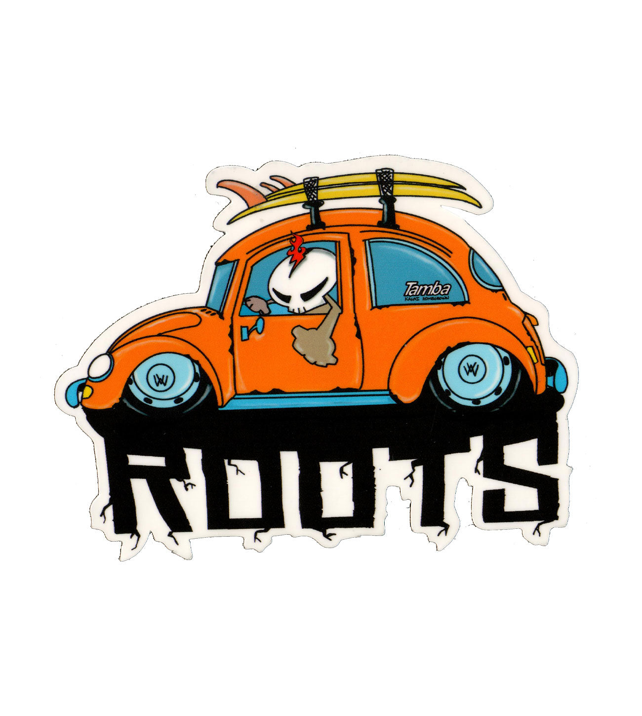 #11 Warrior Roots Sticker