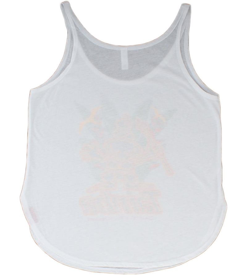 Aiwa Women's Festival Tank Top Shirt - White
