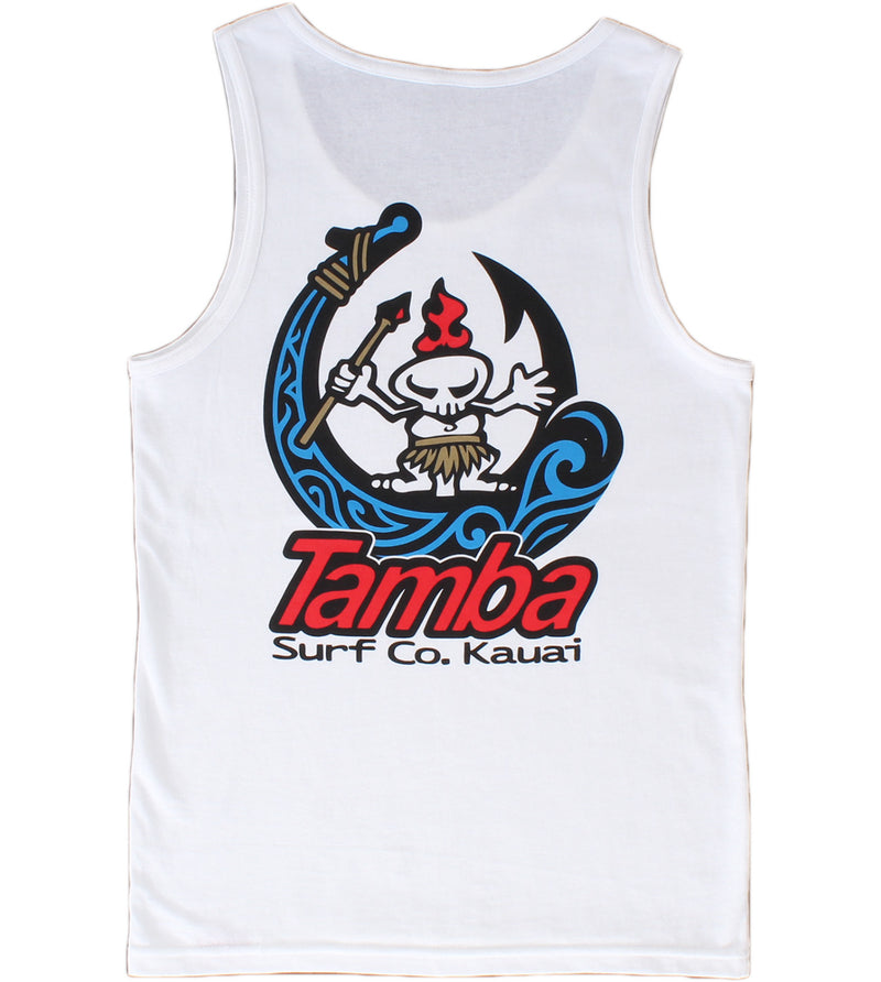 Hook Tank Top Shirt - White