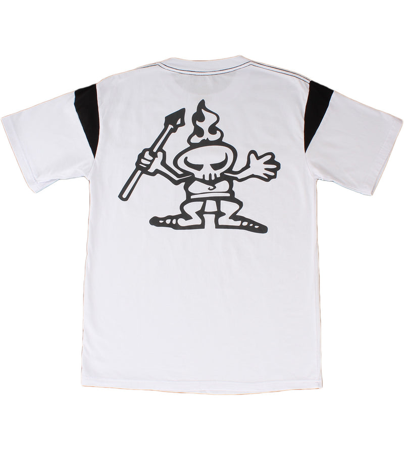 Primo Short Sleeve Shirt - White/Black