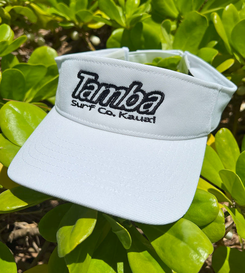 Surf Co Kauaʻi Visor - White/Black