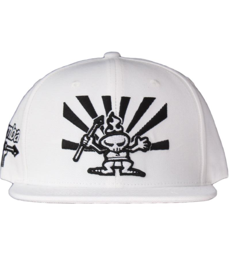 Shine On Snapback Hat - White