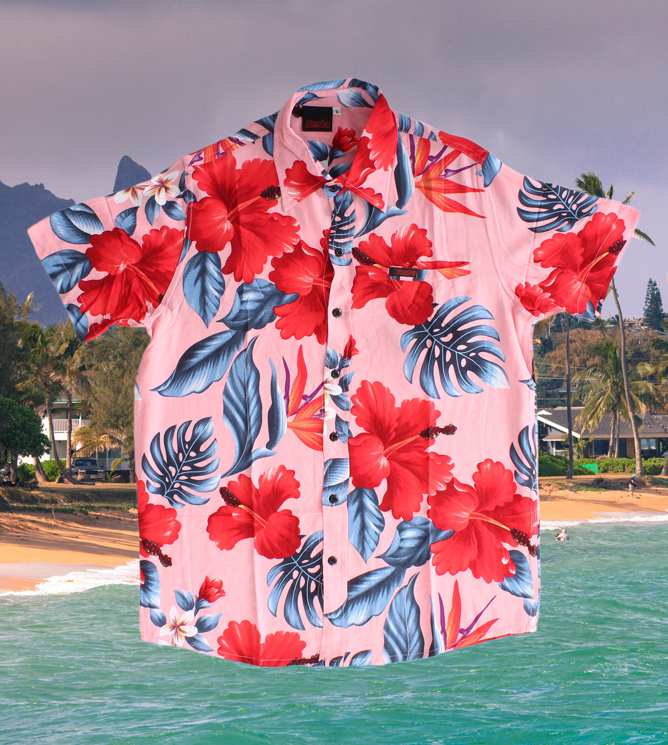 East Side Button Up Short Sleeve Shirt - Yamanoha