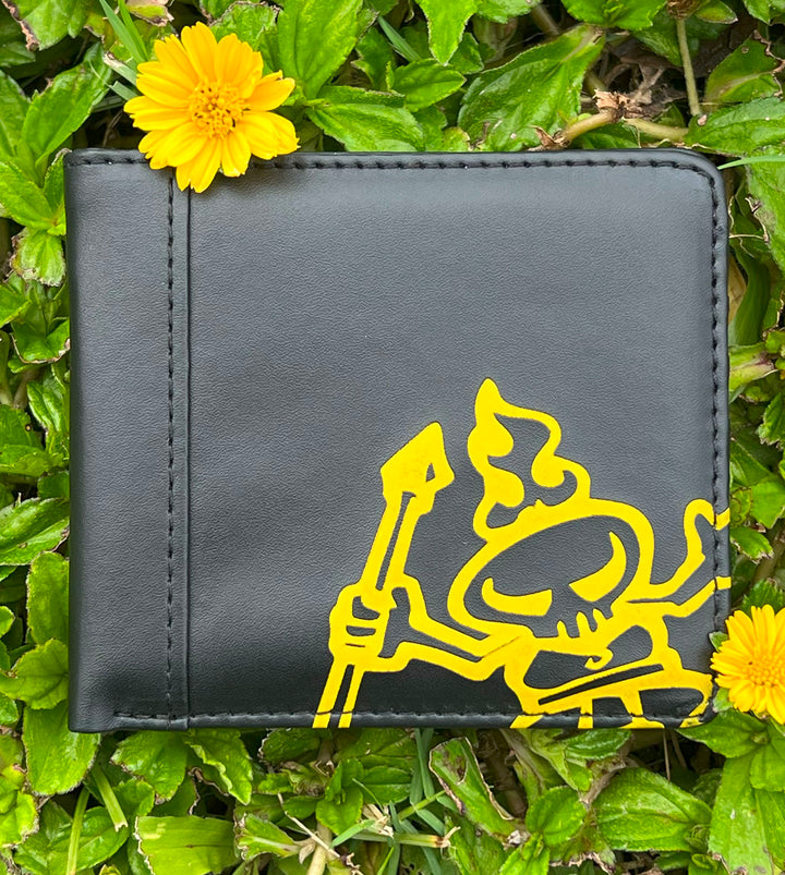 Tamba Bifold Wallet - Black/Yellow