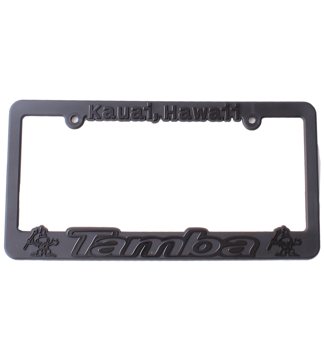 Tamba License Plate Frame