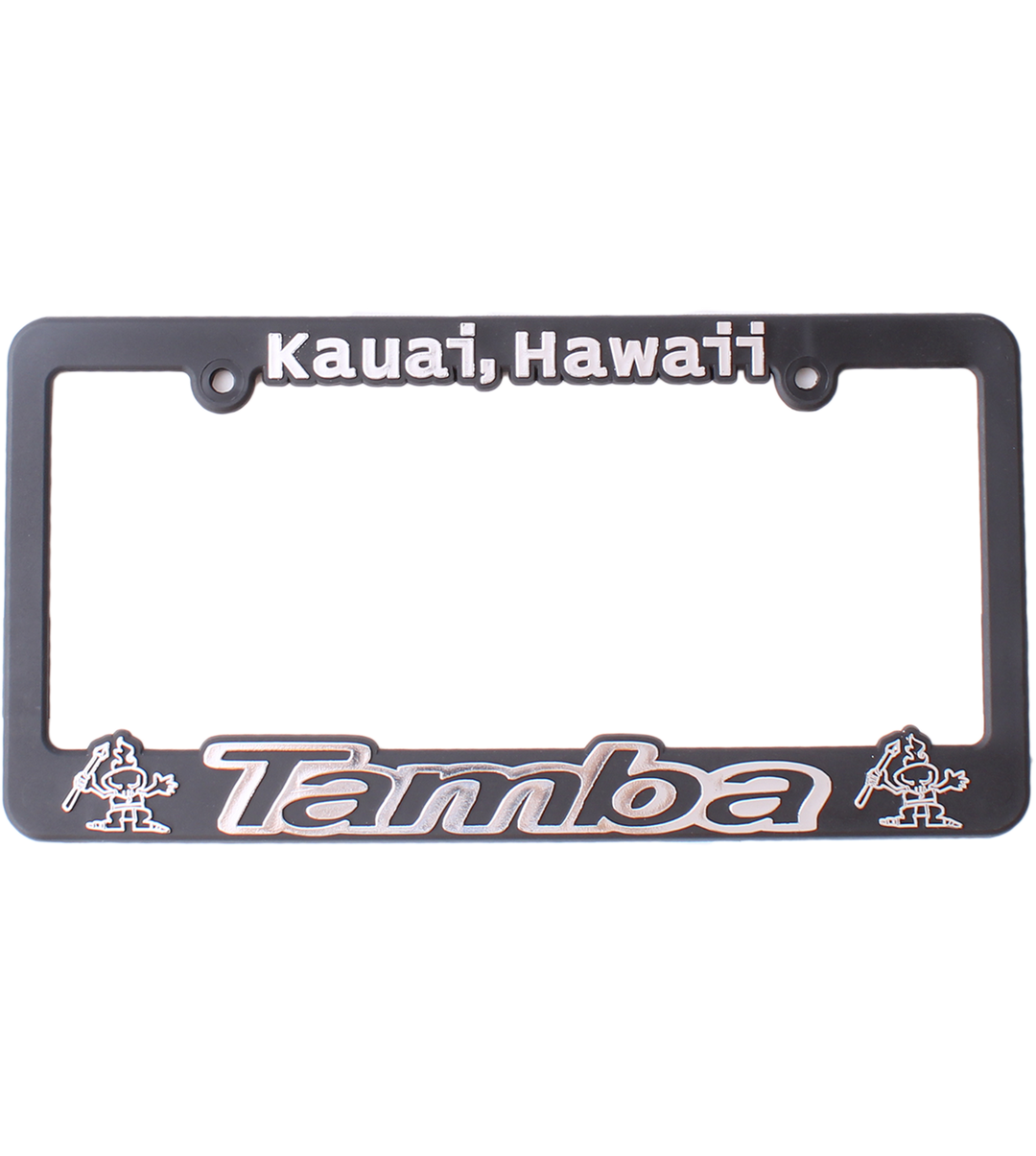 Tamba License Plate Frame