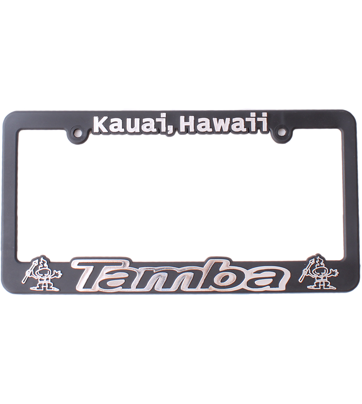 Tamba License Plate Frame