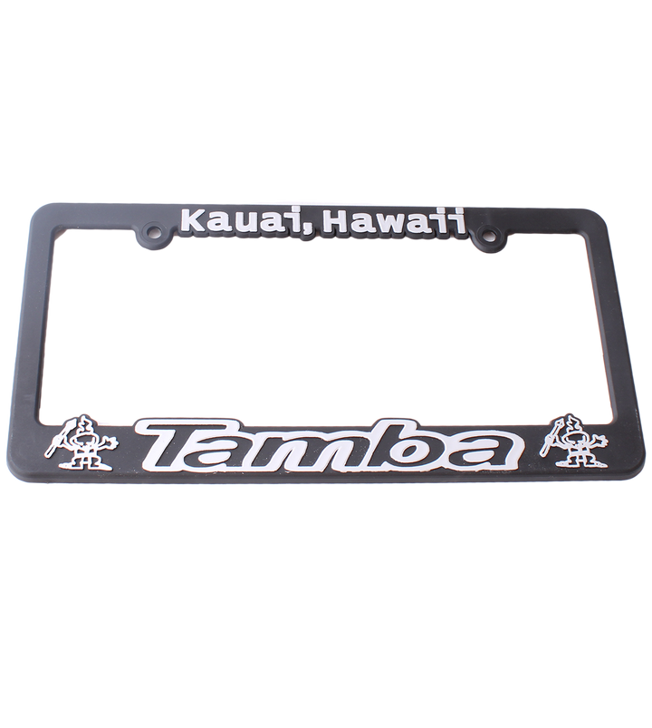 Tamba License Plate Frame