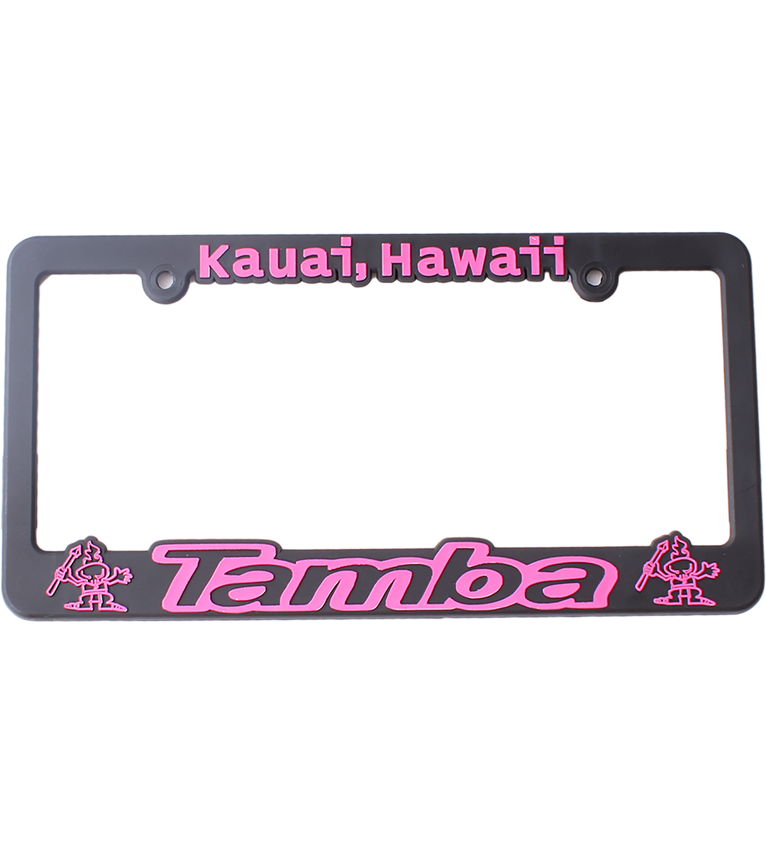 Tamba License Plate Frame