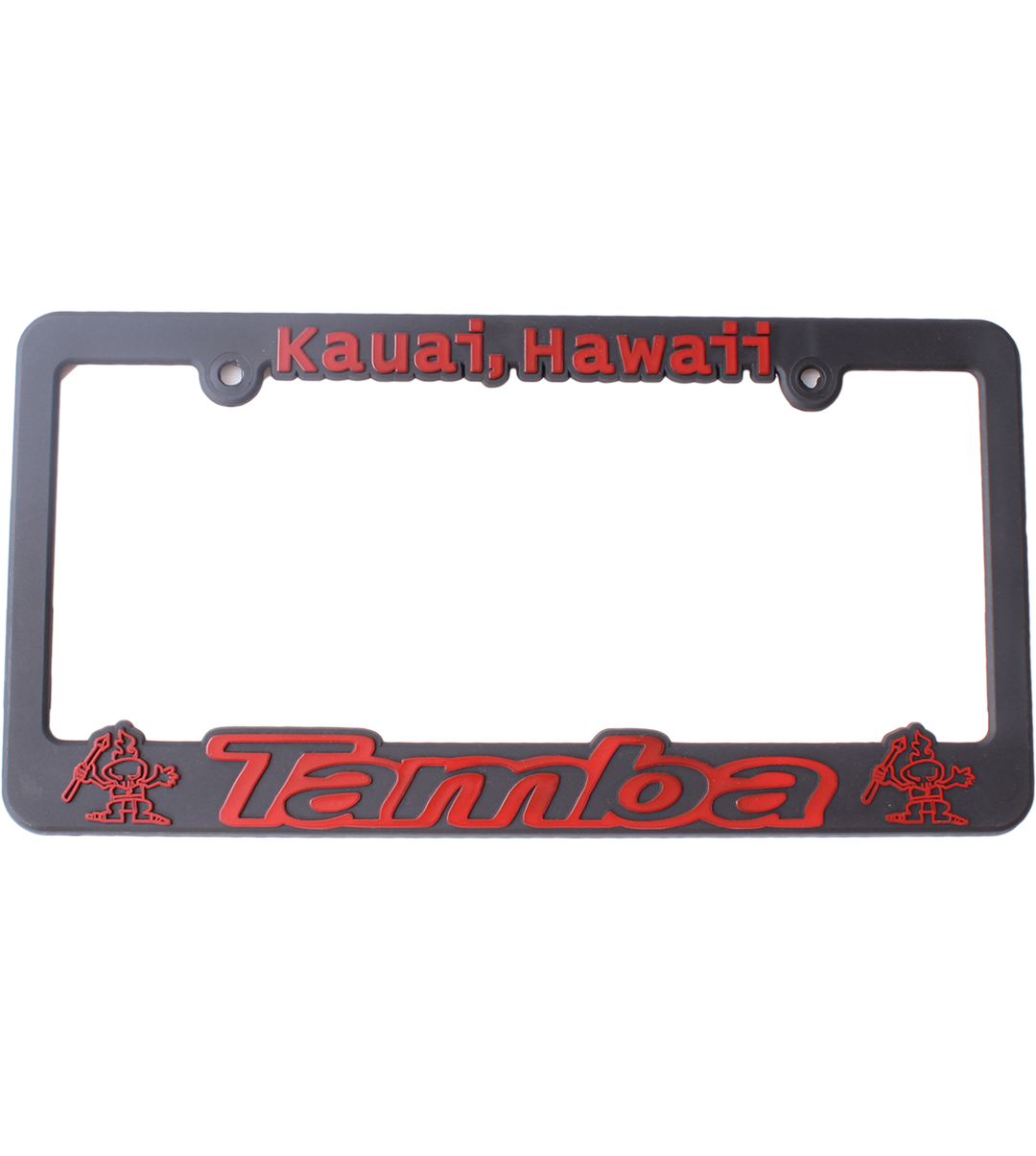 Tamba License Plate Frame