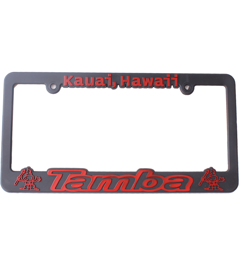 Tamba License Plate Frame