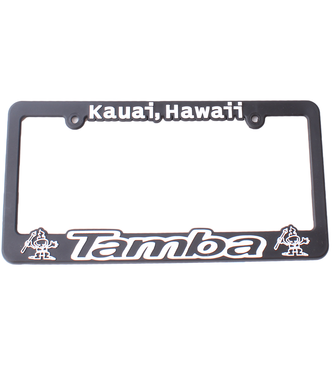 Tamba License Plate Frame