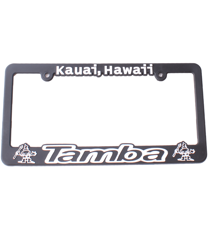 Tamba License Plate Frame