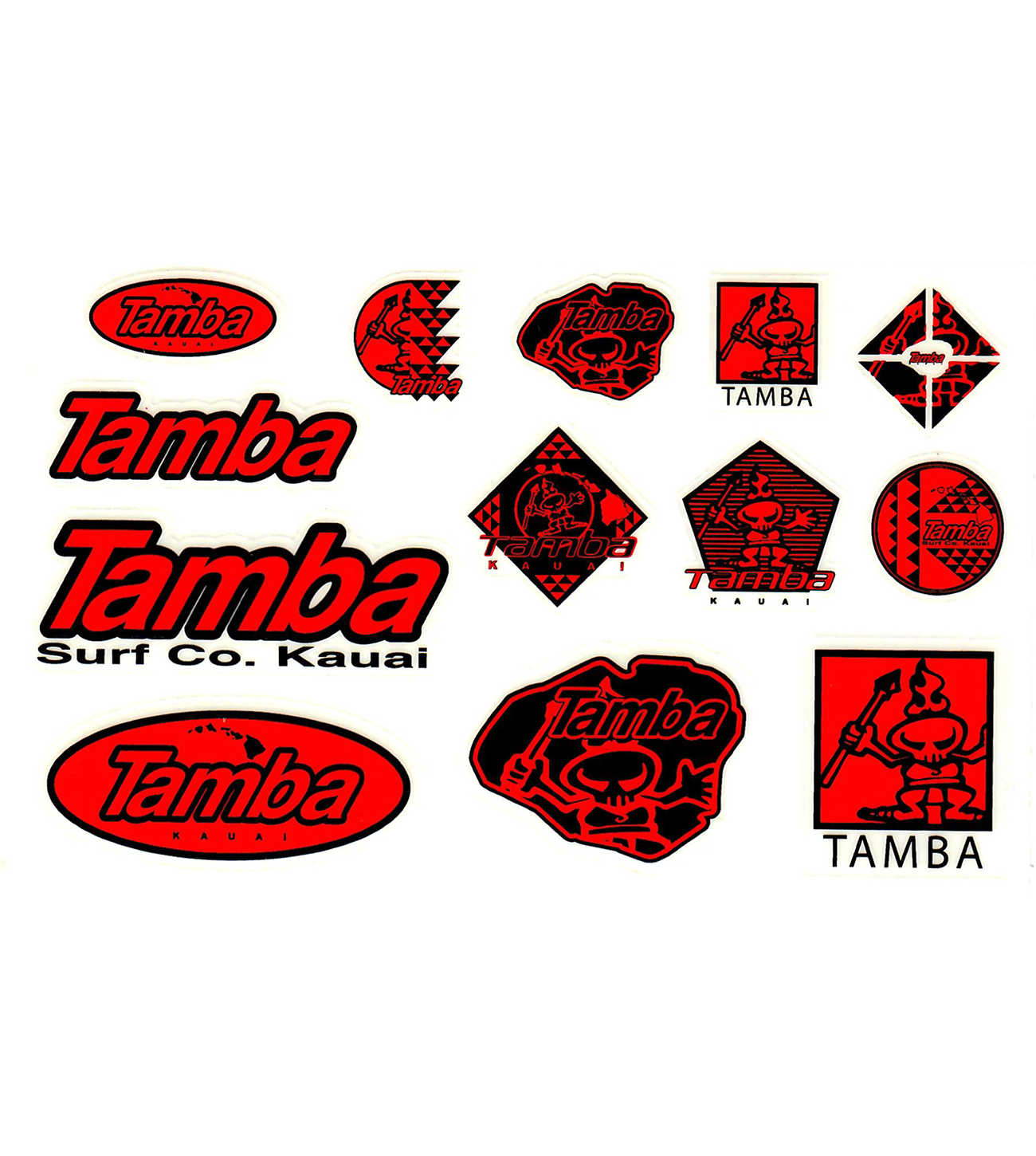 Sticker Fun Sheet - Red
