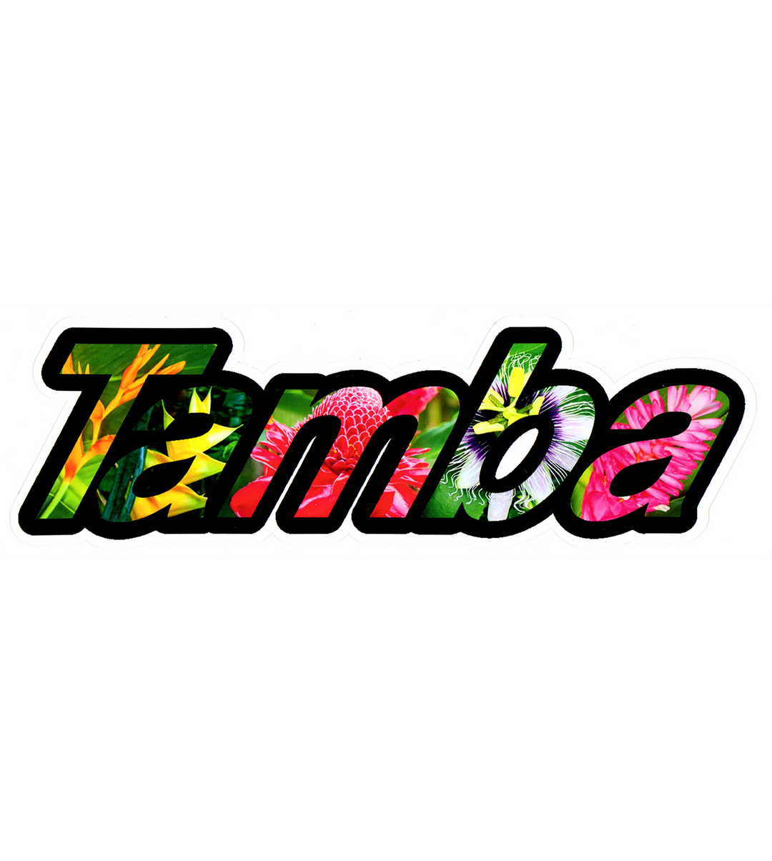 Classic Tamba Flora Sticker 9 x 3