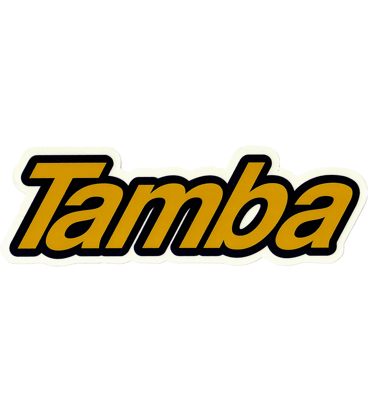 Tamba Contour Logo Sticker 9 x 3