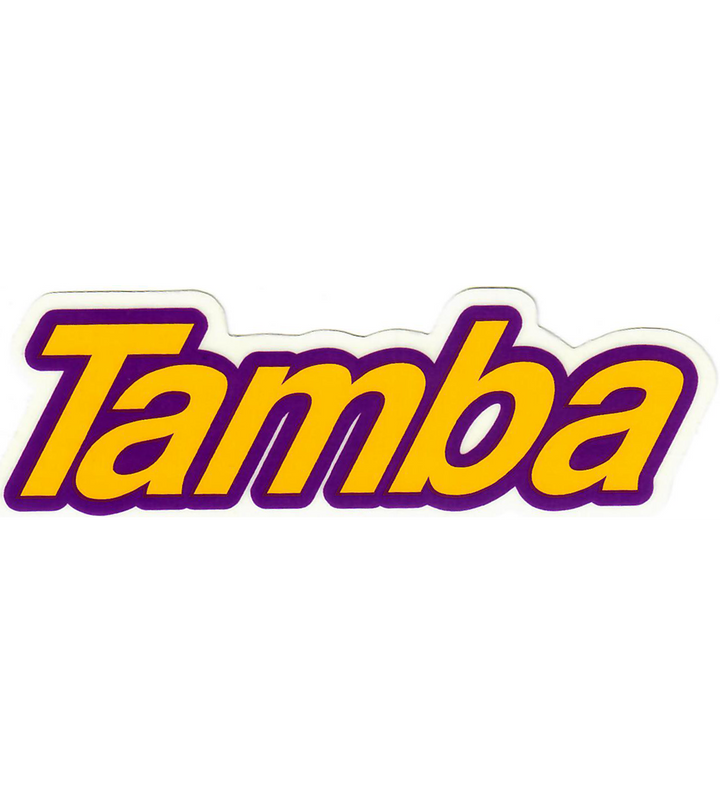 Tamba Contour Logo Sticker 4-1/4 x 1-1/2