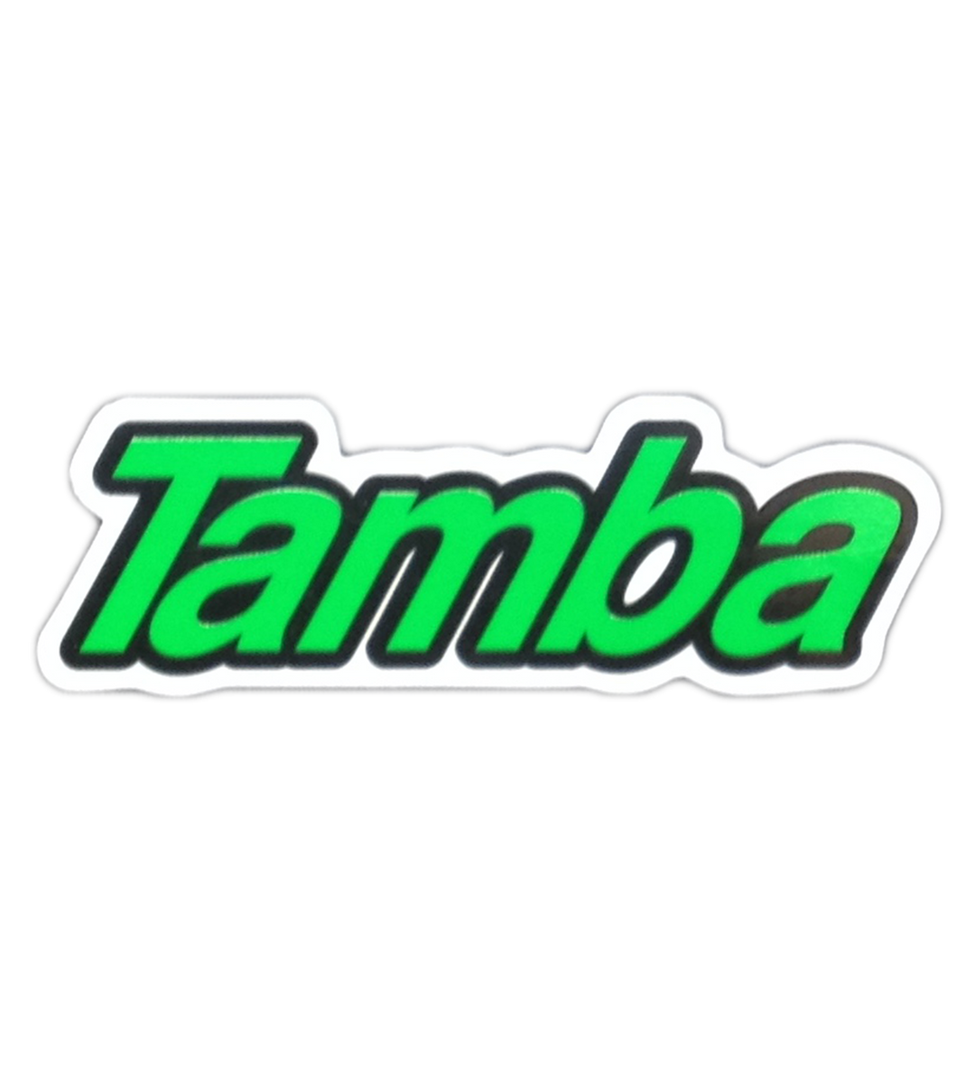 Tamba Contour Logo Sticker 4-1/4 x 1-1/2