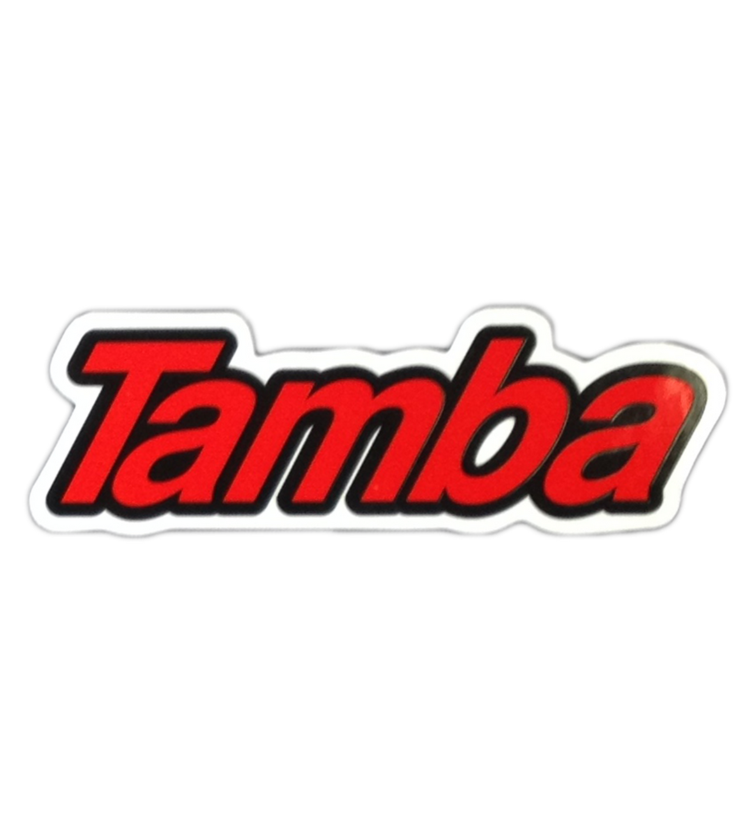 Tamba Contour Logo Sticker 4-1/4 x 1-1/2