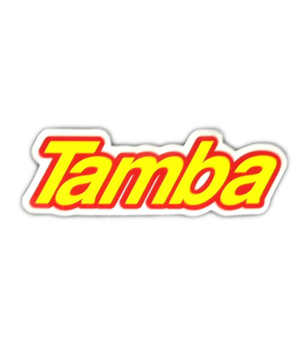 Tamba Contour Logo Sticker 4-1/4 x 1-1/2