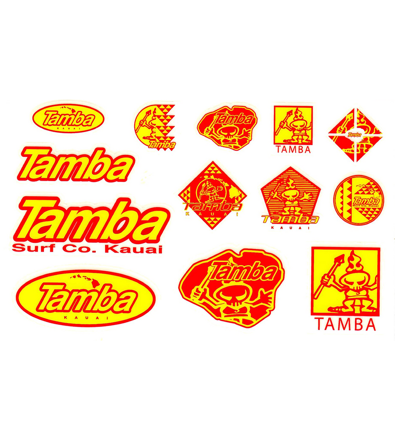 Sticker Fun Sheet - Yellow/Red